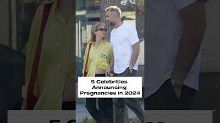 5 celebrities announcing pregnancies in 2024 [upl. by Ilak]