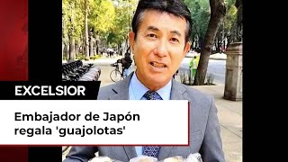 ¡Cumplió Embajador de Japón regala guajolotas en CDMX [upl. by Nachison266]