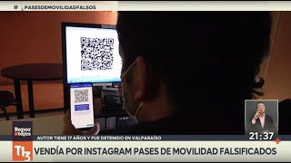 Vendían Pases de Movilidad falsos por Instagram [upl. by Oiluj]