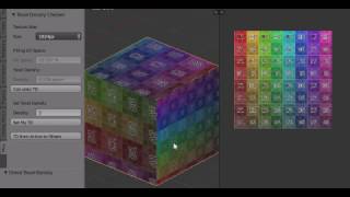 Blender Addon Texel Density Checker 102 Calculate TD for object and selected faces [upl. by Alby]