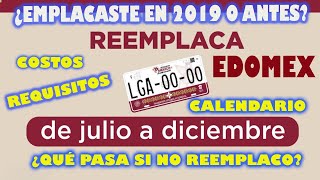 Todo lo que necesitas saber sobre el Reemplacamiento 2024 en el Estado de México [upl. by Deana]