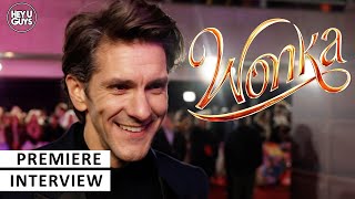 Wonka World Premiere  Mathew Baynton Red Carpet Interview [upl. by Emmeram]