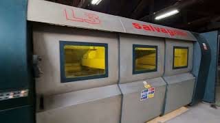 SALVAGNINI L3 Laser Cutting Machine [upl. by Ailadi517]