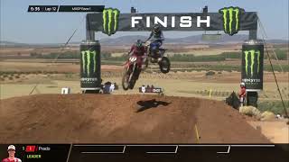 Renaux vs Lupino MXGP Race 1  2024 MXGP of Castilla la Mancha [upl. by Ordep]