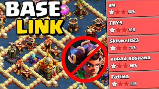 6 ONE STARS in 1 Day on This ANTI ROOT RIDER Base  BEST Th16 Legends League Base Layout  COC [upl. by Breger58]