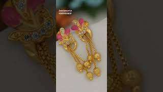 STUNNING GOLD ALTERNATIVE Meenakari Earrings  Looks Like Gold at Unbeatable Price earrings new [upl. by Yelnats761]