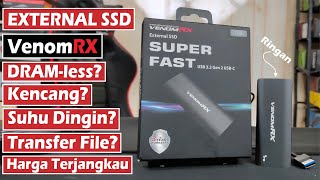 Review External SSD VenomRX USB 32 Gen2 Performa Bagus di Harga Terjangkau amp Ringan [upl. by Barraza]