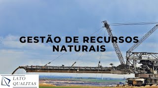 Gerenciamento de Recursos Naturais [upl. by Adnek]