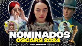 NOMINACIONES A LOS OSCAR 2024 [upl. by Erlina]