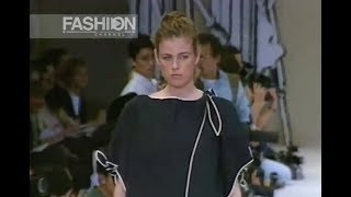 YOHJI YAMAMOTO Spring Summer 1991 Paris  Fashion Channel [upl. by Sewoll544]