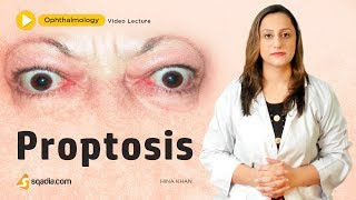 Proptosis  Ophthalmology Lecture  Medical College Education Online  VLearning [upl. by Arul]