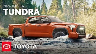 2024 Toyota Tundra Overview  Toyota [upl. by Seraphim]