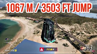 Forza horizon 5  106788M  3503 FT JESKO LONGEST JUMP [upl. by Mayrim]