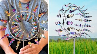 Magic Metal Windmill Unboxing amp Review  Rainbow Colored Wind Powered Kinetic Sculpture [upl. by Arbe350]