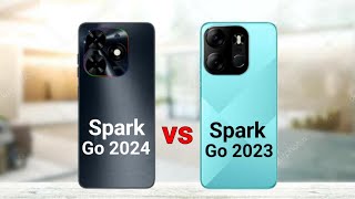 Tecno Spark Go 2024 vs Tecno Spark Go 2023 [upl. by Ahsonek]