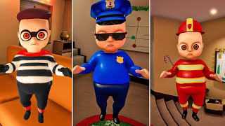 Funny Moments Police VS Baby In Yellow Funny Cool Police  The Baby In Yellow Episode 06 [upl. by Zaob]