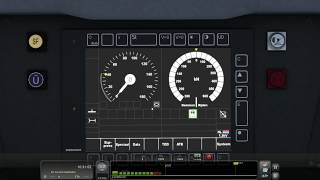 Traxx 186 Tutorial 3 ETCS Full Supervision Mode [upl. by Torbart]