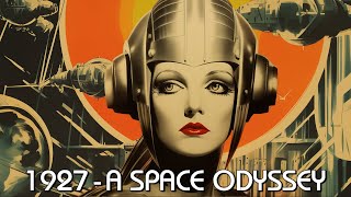 Fritz Lang Tribute 1927 Remake of quot2001 A Space Odysseyquot 🎬 Made by Artificial Intelligence [upl. by Salvador]