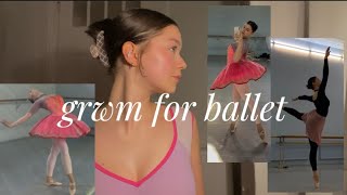 grwm for ballet class  restarting ballet in my 20s [upl. by Adigirb]