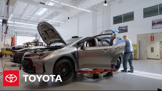 GR Corolla Rally Concept SEMA Build Ep 1  Toyota [upl. by Litnahc3]