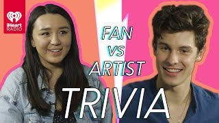 Shawn Mendes Challenges A Super Fan In A Trivia Battle  Fan Vs Artist Trivia [upl. by Muriah113]