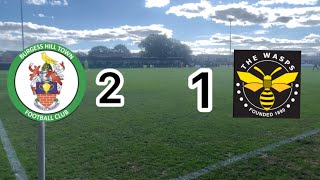 Burgess Hill Town FC V East Grinstead FC  MATCH DAY VLOG  280924 [upl. by Curt]