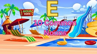 Letter E Nouns kidsenglishclass kidslearning youtubevideos viral [upl. by Notnerb]