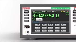 Keithley DMM6500 6½ Digit Bench System Digital Multimeter Introduction [upl. by Myna231]