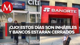 ¡Qué no se te pase Bancos no abren jueves y viernes de Semana Santa [upl. by Demp783]