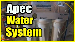 Installing the Apec Water system at my house for Cheaper filters in the future ROES50 [upl. by Gian]