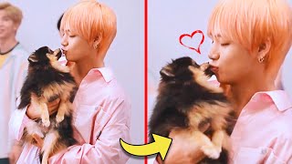 Dont fall in love with YEONTAN Challenge BTS with YEONTAN [upl. by Eahsram]