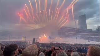 Gothia Cup 2023 Opening Ceremony Fireworks [upl. by Adian757]