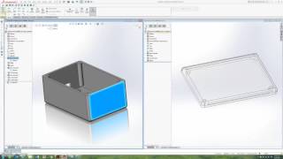 SW33 Solidworks Designing Case  Part C [upl. by Aicarg]