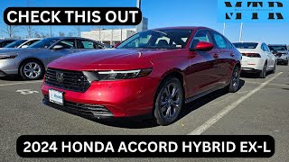 2024 Honda Accord Hybrid EXL  Is This The Best One To Get [upl. by Euhsoj]