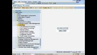 SAP Profit Center Accounting Configuration  Create Profit Centers [upl. by Gilbert]