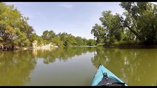 Kayaking Nolan RiverCleburne Lake [upl. by Heinrik]