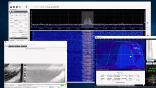 QFH Antenna Results  NOAA 19 satellite reception with SDR [upl. by Ranitta]