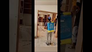 Termite Control Treatment in Home termitetreatment homeinteriorsinteriors interiordesignshorts [upl. by Salhcin]