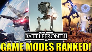 All Star Wars Battlefront 2 Game Modes RANKED from Worst to Best Final [upl. by Peppi49]