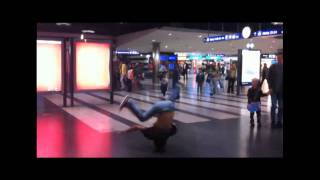 Point of No Return Crew  Breakdance at Zürich HB  BenettGrazer [upl. by Lobiv]