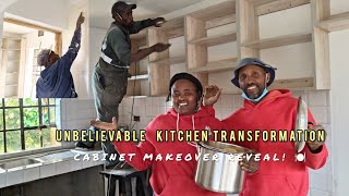 ✨ KITCHEN MAKEOVER 🌿 NEW CABINETS DIY DECOR amp BIG REVEAL 🌟 [upl. by Jollanta]