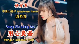 杨友友  用心良苦  岑溪DJ辉仔 ProgHouse Remix 2023  Yong Xin Liang Ku  Dengan Sepenuh Hati dj抖音版2023 [upl. by Rhonda]