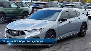 2021 Acura TLX ASpec Package Sedan Kent Akron Stow Canton Cleveland [upl. by Reinald]