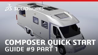 SOLIDWORKS Composer Quick Start Guide 9 Part 1 Publishing to PDF [upl. by Gaskin]