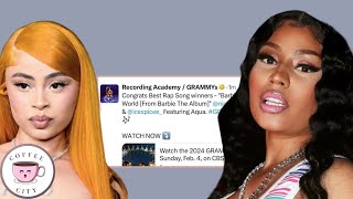 Wow❗The Grammys try to embarrass Nicki Minaj⁉️ [upl. by Wesa]