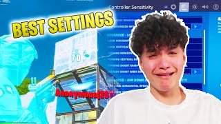 Fortnite SETTINGS that will give you JARVIS AIM [upl. by Victorine66]