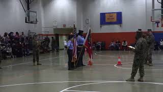 Color Guard  Trickum MS JLC Drill Meet  12724 [upl. by Kelwunn]