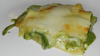 Video Ricetta Lasagne al forno con Pesto e Zucchine [upl. by Yumuk24]