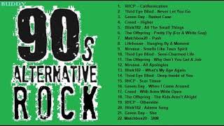 90s Alternative Rock│RHCP│Third Eye Blind│Greenday│Blink182│The Offspring│Nirvana│Creed [upl. by Markowitz]