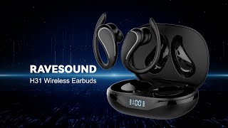 RAVESOUND H31 Sport Wireless Earbuds  Feel Comfort Fuel fitness [upl. by Asseralc207]